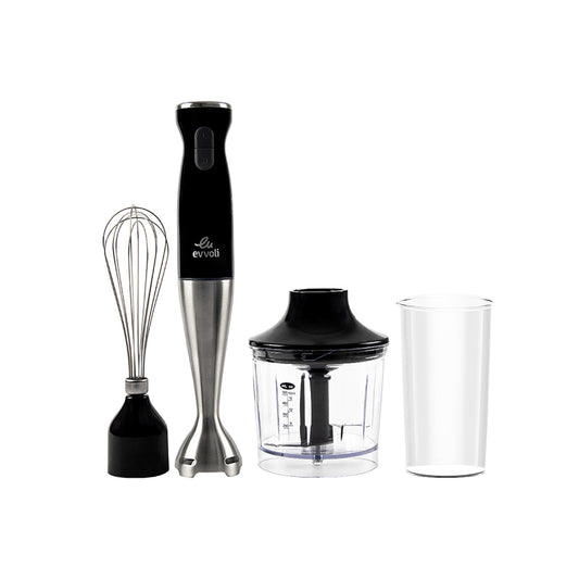 Evvoli(Italian) 4 in 1 Stainless Steel Hand Blender