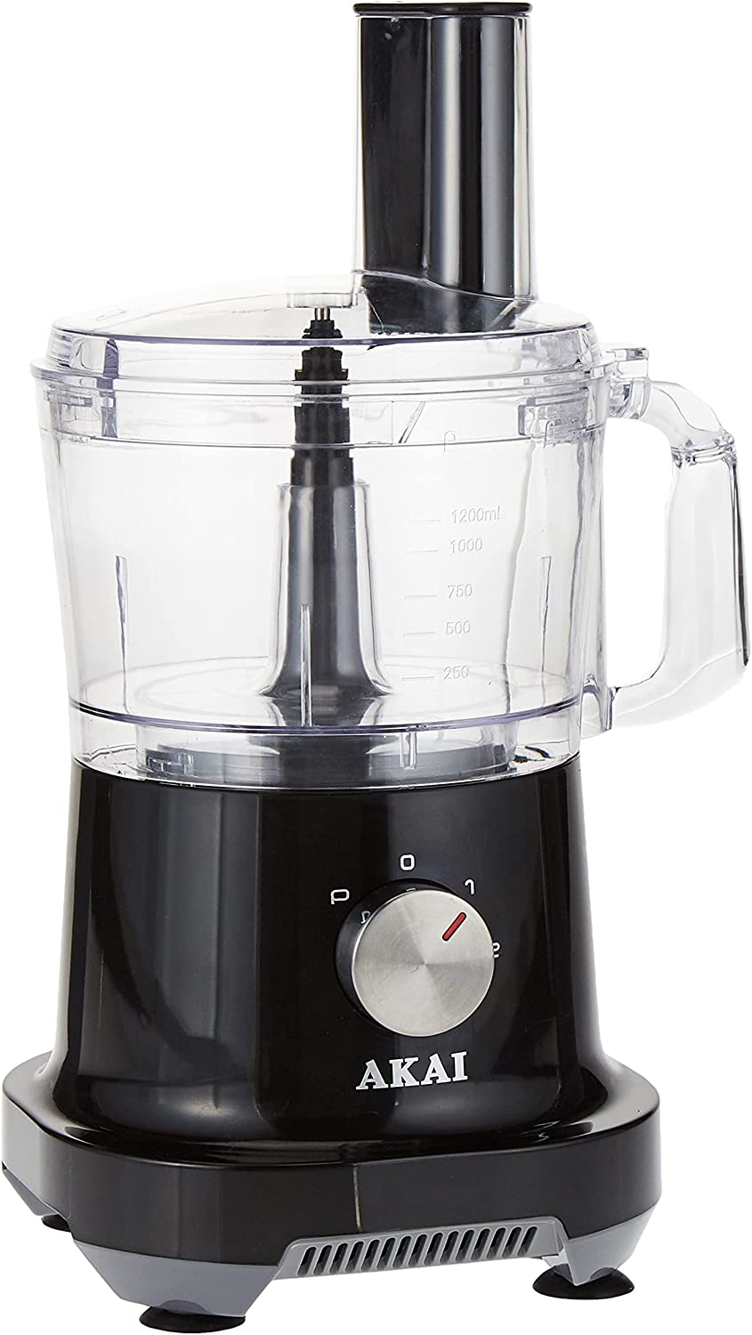 Akai(Japan) 15-in-1 Food Processor, Black, 500W, FPMA-1801