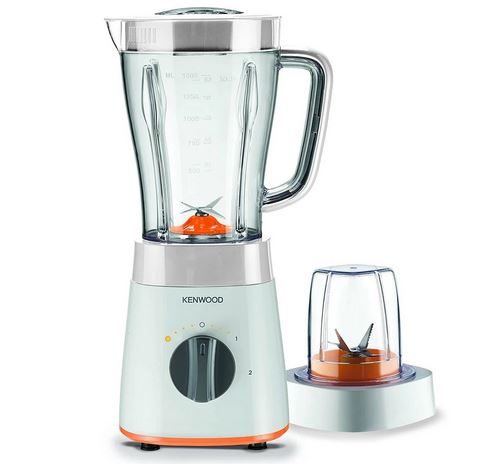 Kenwood 500W Blender & Smoothie Maker – 2L, Grinder/Chopper, Ice Crush, White